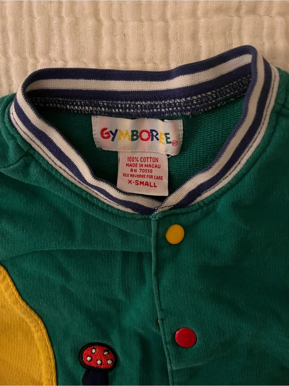 Gymboree Vintage Colorblock One-Piece Romper